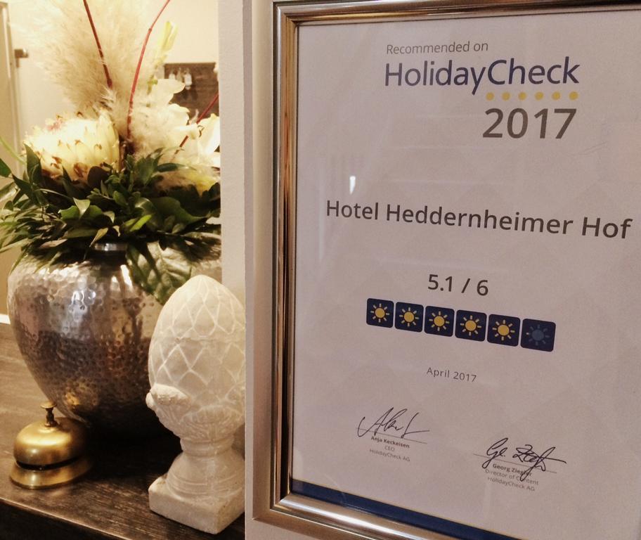 Hotel Heddernheimer Hof فرانكفورت المظهر الخارجي الصورة